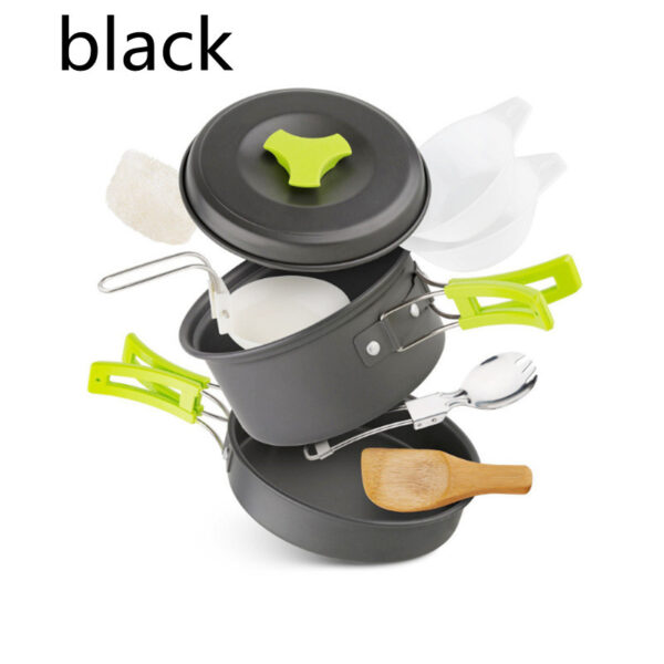 Outdoor cookware 1-2 people camping cookware set - Image 2