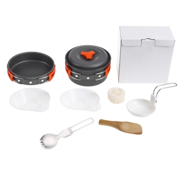 Outdoor cookware 1-2 people camping cookware set - Image 5