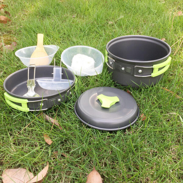 Outdoor cookware 1-2 people camping cookware set - Image 7