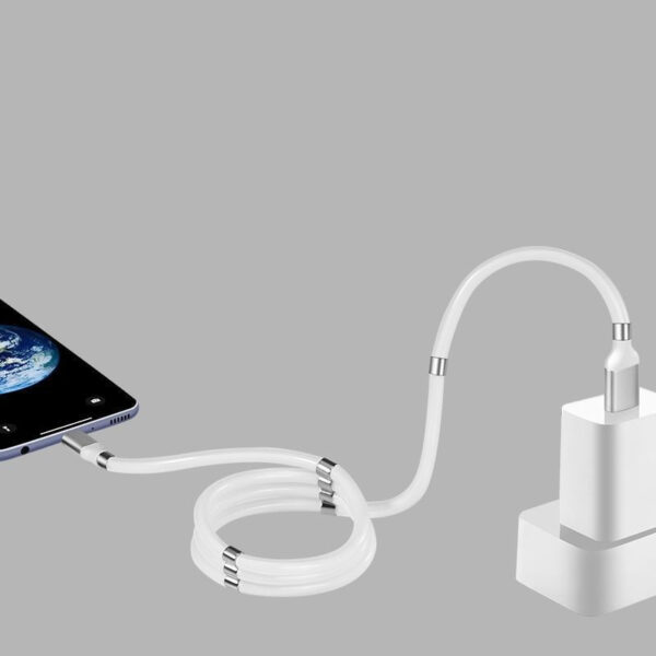 Fast Charging Magnetic Storage Data Cable - Image 3