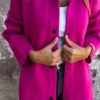 Casual Hooded Single-Breasted Cardigan Fashion Loose Solid Color Jacket Spring And Autumn Women's Clothing - Image 7