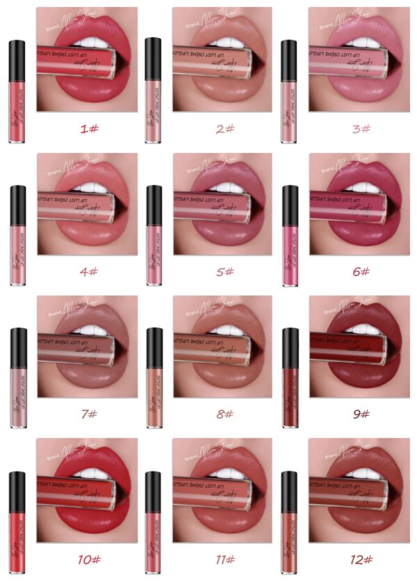 Silky Cream Texture Lip Gloss Cross-Border Exclusive Lip Glaze Lip Gloss Lipstick - Image 7