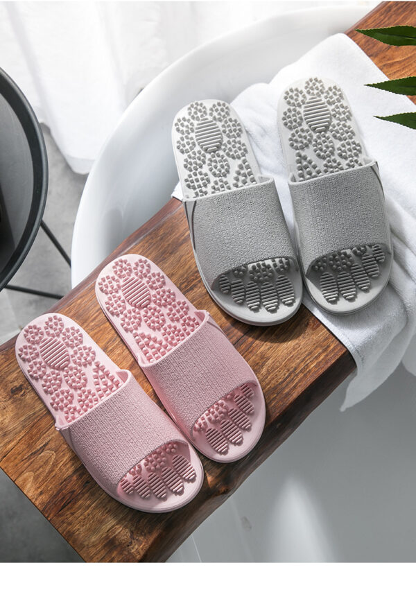 Reflexology Foot Massage Slippers Bath Slippers Tension Relief Acupuncture Feet Massager Household Slipper Foot Health Care - Image 3