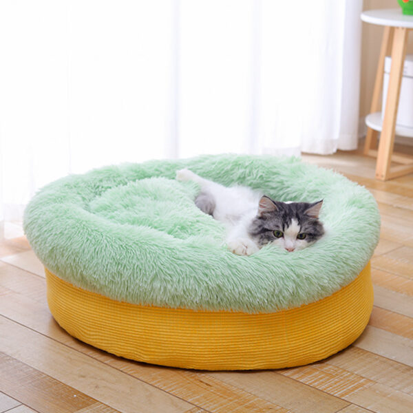 Winter Thick Plush Round Nest Deep Sleep Does Not Collapse - Image 4