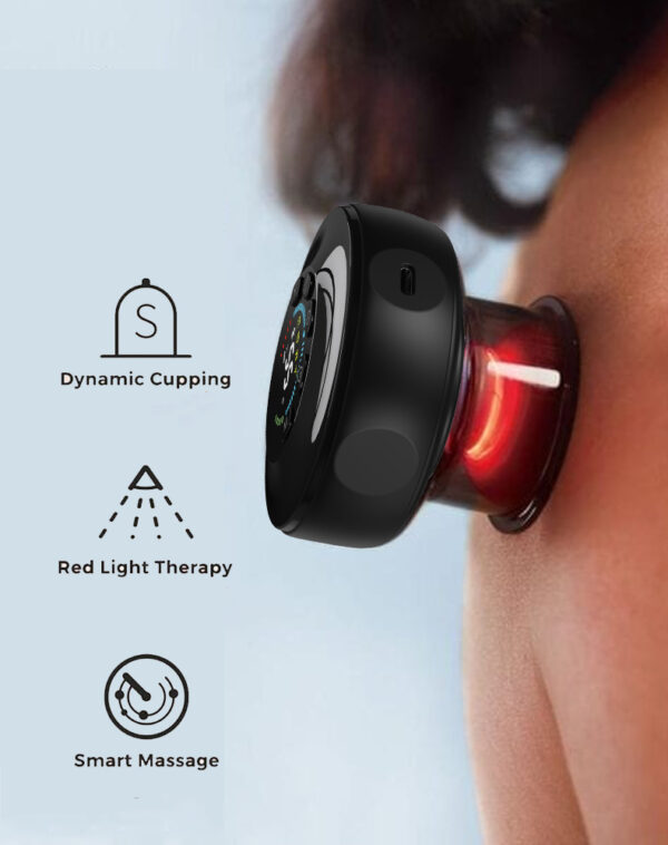 Red Light Physiotherapy Electric Cupping Massager - Image 4