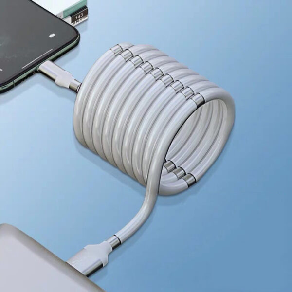 Fast Charging Magnetic Storage Data Cable - Image 6