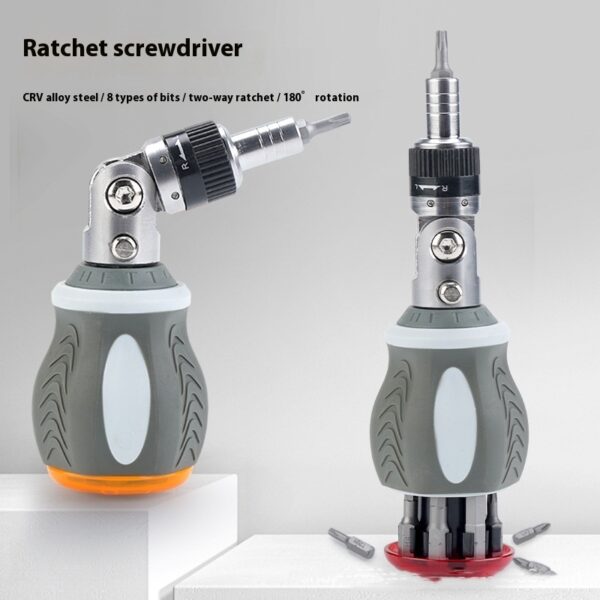 Multi-Angle Ratchet Screwdriver Two-way Ratchet Screwdriver Set