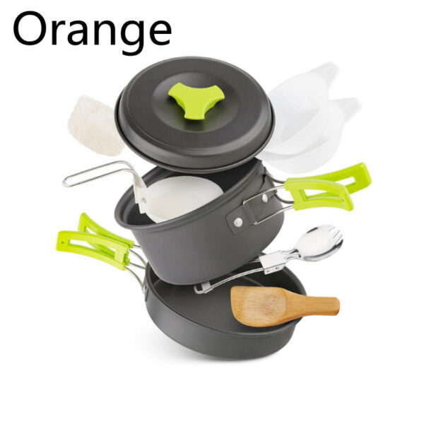 Outdoor cookware 1-2 people camping cookware set - Image 8