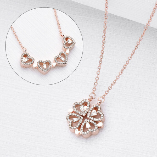 Variety Four-leaf Clover Non-fading Light Luxury Titanium Steel Necklace - Image 10